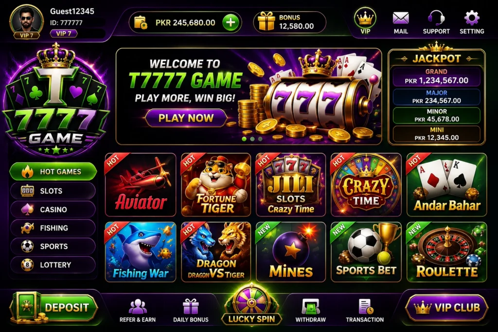 T7777 Game