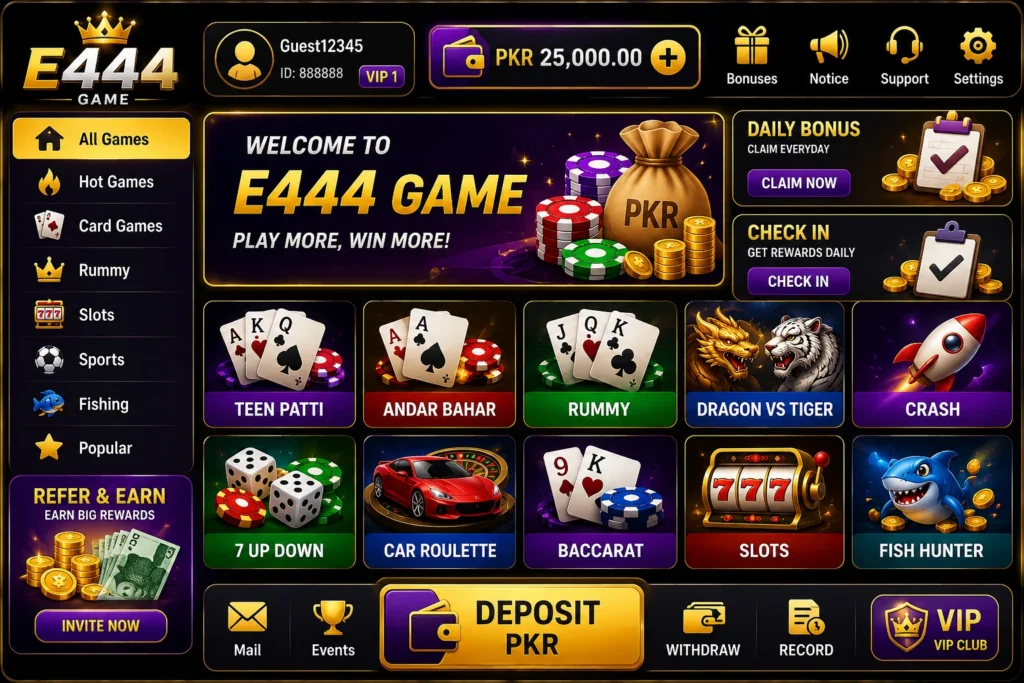 E444 Game